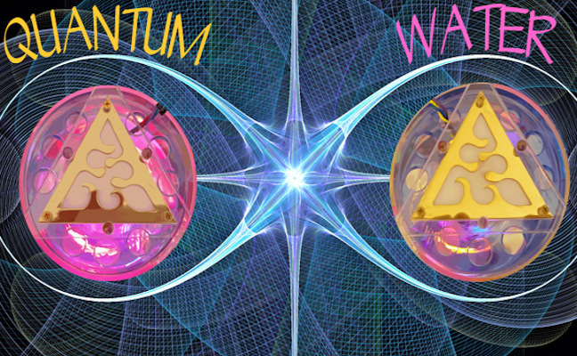 quantum wolf water of infinity connection of twin vortex living water technology