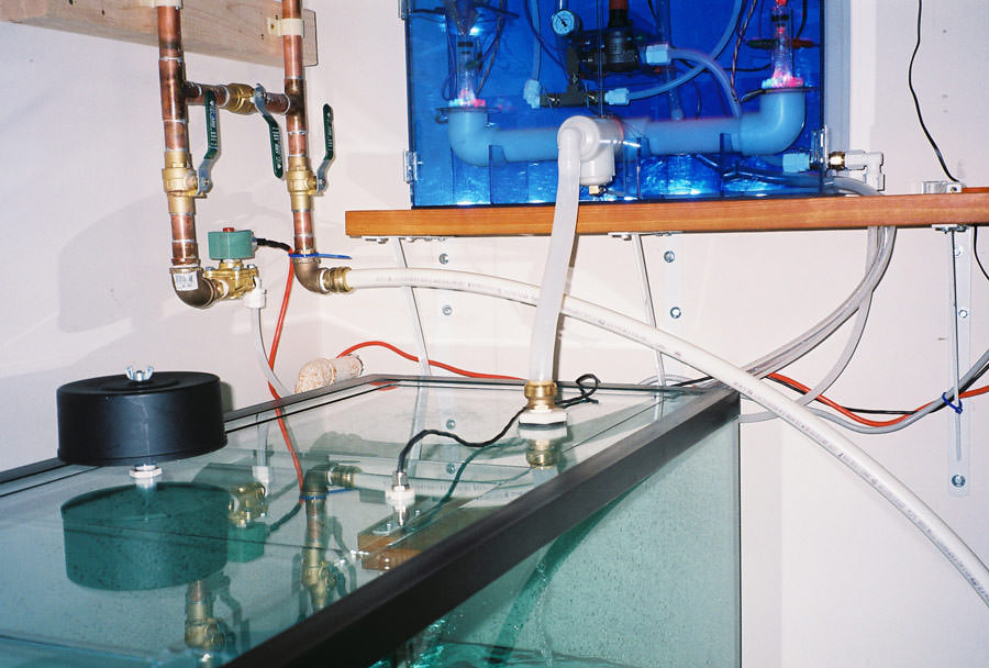 WoLF Installation and tank, plumbing, valves, etc.